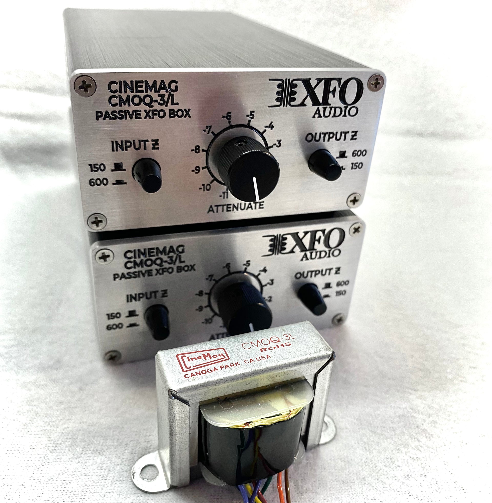 Qty 2/Pair) Mono Cinemag CMOQ-3/L Passive XFO Box – XFO Audio